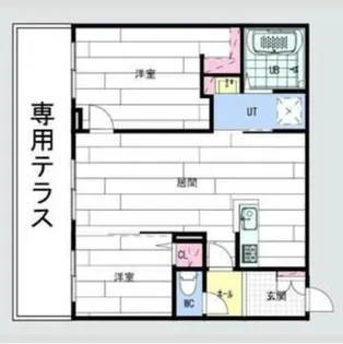 北海道札幌市中央区南一条西20丁目【マンション】の間取り