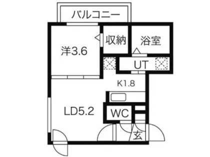 Blanc Bonheur Soen【2階】の間取り