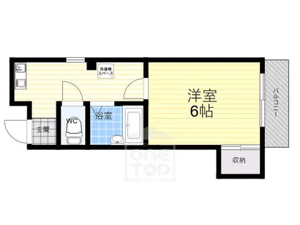 中村10番館【4階】の間取り