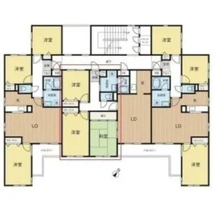 クラーク宮の森【3階】の間取り