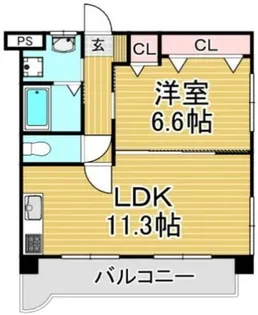 福岡県福岡市博多区昭南町3丁目【マンション】の間取り
