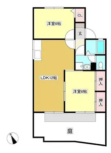 パークアベニュー小塚【102号室】の間取り