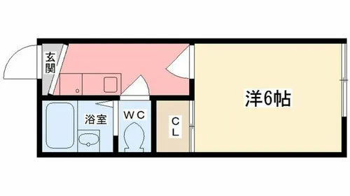 細江マンション【202号室】の間取り