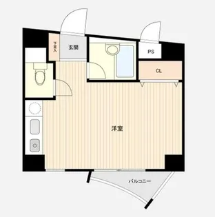 ステイツ久留米【406号室】の間取り