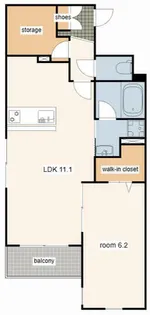 VRD姫路【302号室】の間取り