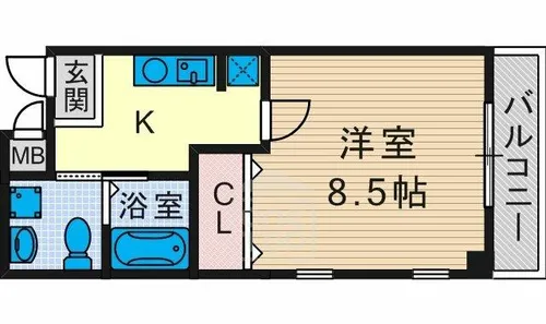 カルペディエム16【301号室】の間取り