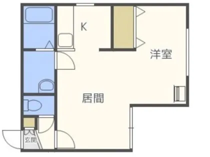 ゴッドステージ【2階】の間取り
