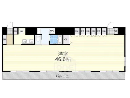 アーバンウェル茨木【13階】の間取り