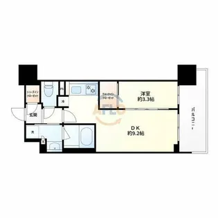 コンフォリア新大阪宮原Q【8階】の間取り