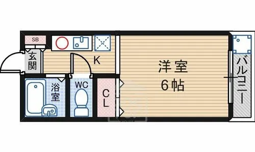 ブロッサムコート【2階】の間取り