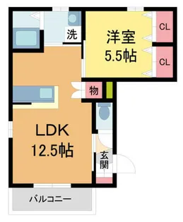 Maison foret 上甲子園【2階】の間取り