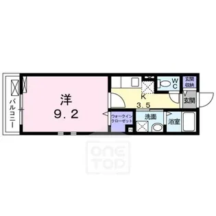 チェリーヒルズ【1階】の間取り