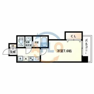 大阪府東大阪市長堂2丁目【マンション】の間取り