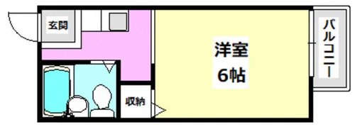 ル・レーブ【202号室】の間取り