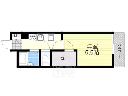 フェンネル千里【1階】の間取り