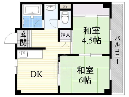 メゾンプランタン【3階】の間取り