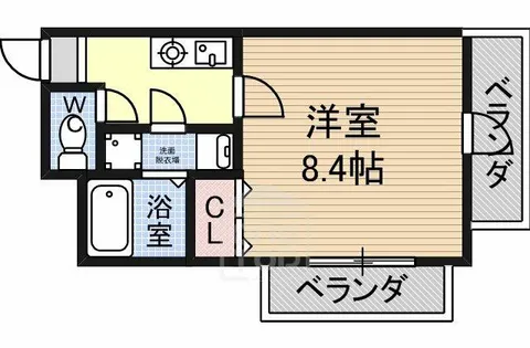グランシャリオ【2階】の間取り