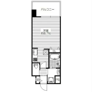 大阪府大阪市都島区片町1丁目【マンション】の間取り