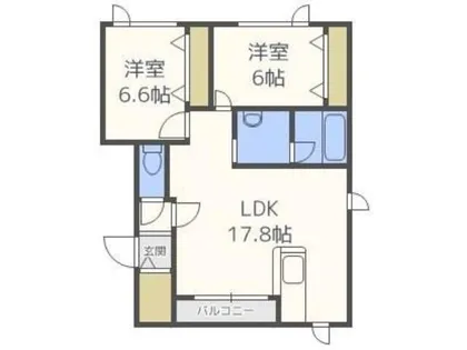 スピカ・クラージュ【3階】の間取り