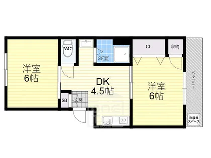 グリーンハイム【3階】の間取り
