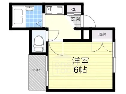 春日パルネット【3階】の間取り