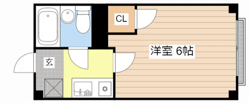 松田ハイツ【23号室】の間取り