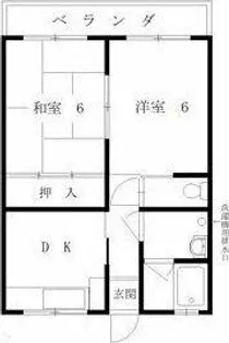 上田マンション【2階】の間取り