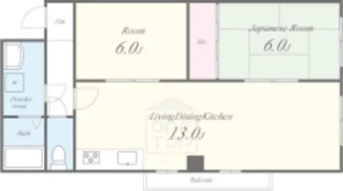 センチュリー三島【2階】の間取り