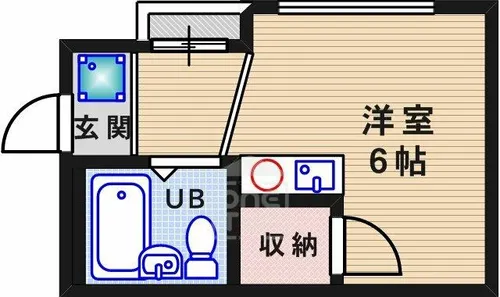 大池5番館【4階】の間取り