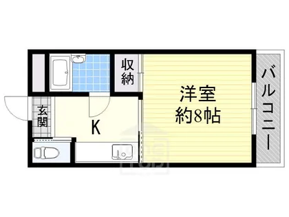 コンフォートツシマ【3階】の間取り