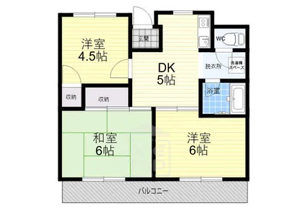 ピースフルハウス【1階】の間取り