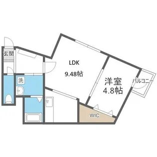 LOTUS大通公園【5階】の間取り
