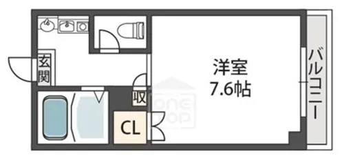 フェリセ富田【2階】の間取り