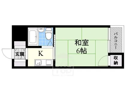 ハイツ江東2【1階】の間取り