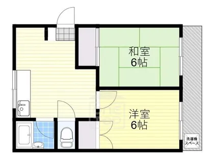 阪井マンション【2階】の間取り