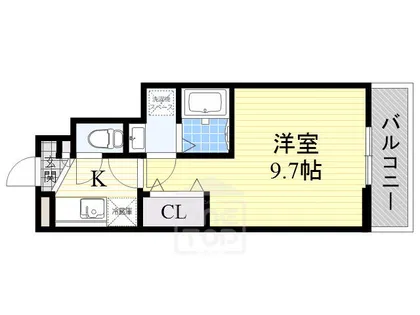 グランデ花水木【1階】の間取り