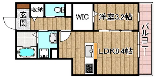 STONE PLACE【502号室】の間取り