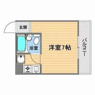 レジデンシア甲子園口【3階】の間取り