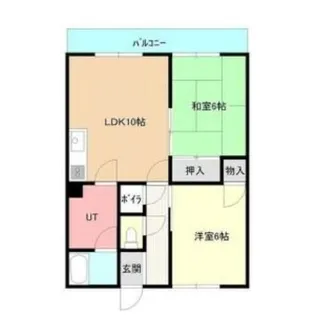 クリーンハイツ【2階】の間取り