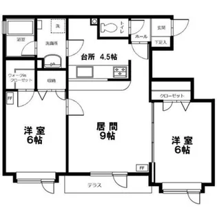 エル・ベスト【1階】の間取り