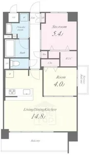 グランコート高槻【2階】の間取り