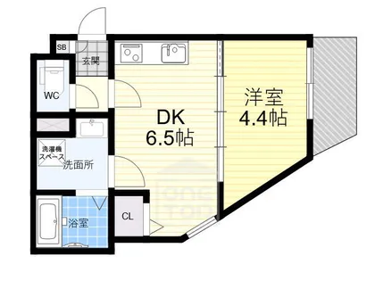 ART KISHIBE NORTH【3階】の間取り
