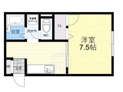 ハイツ芙蓉【2階】の間取り