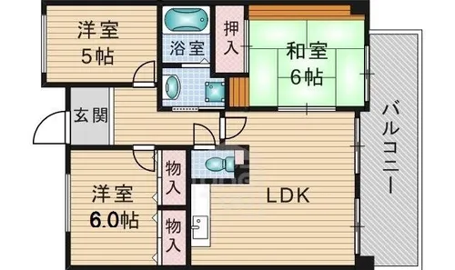 ミューズコート【2階】の間取り