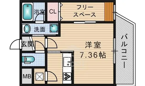 LUXIA【3階】の間取り
