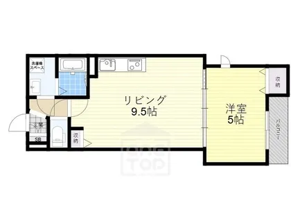 Kvell Garden春日【3階】の間取り