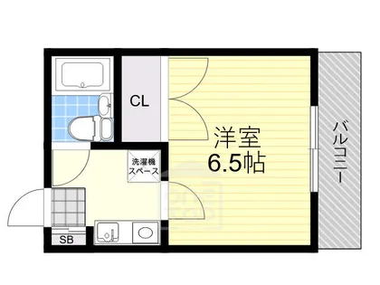 つばさハイツ【4階】の間取り