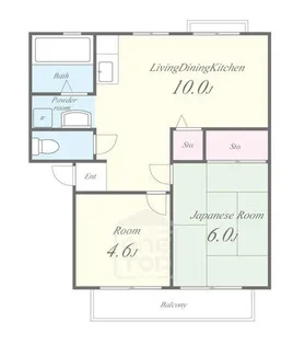 サンシティ三島【2階】の間取り