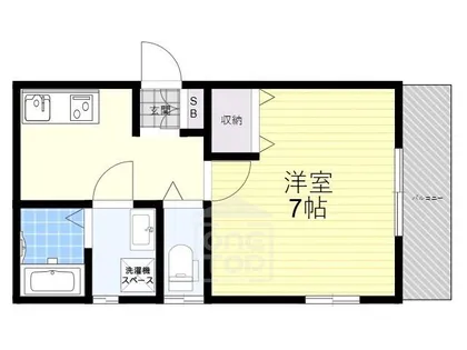 LINOメゾン岸部南【3階】の間取り