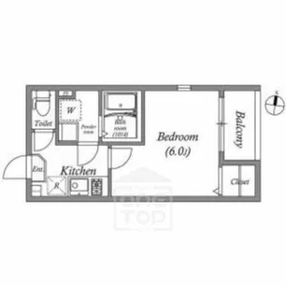 Emia千里丘【3階】の間取り